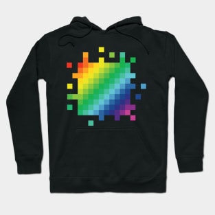 Bitmap Rainbow Hoodie